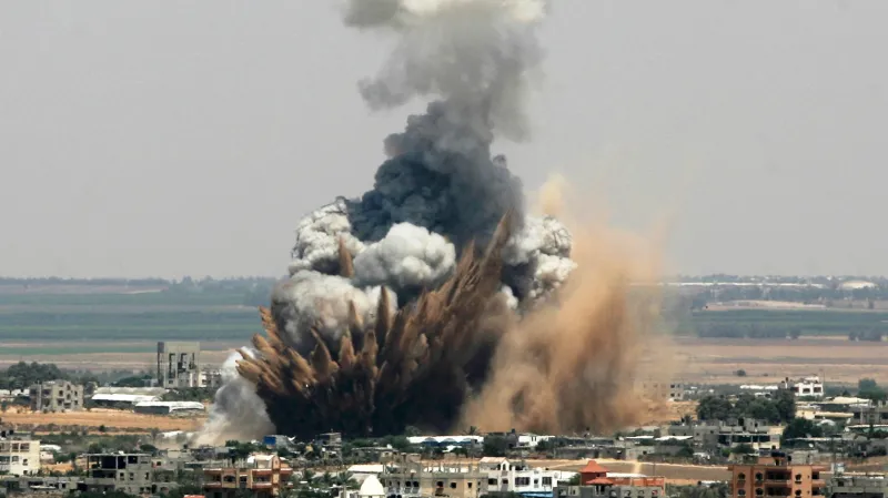 Izraelské ostřelování pásma Gazy