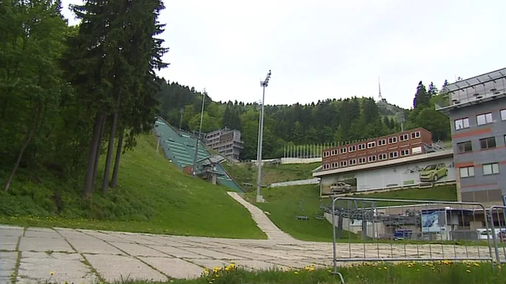 Skokanský můstek na Ještědu