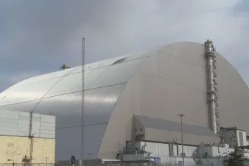 Černobylská elektrárna je ohrožována drony