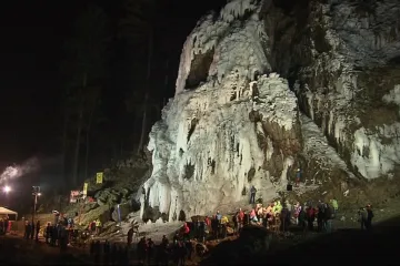 Pro vírský cepín si vylezli reprezentanti Hrozová a Dvořáček