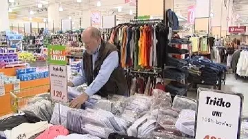 Nakupování textilu