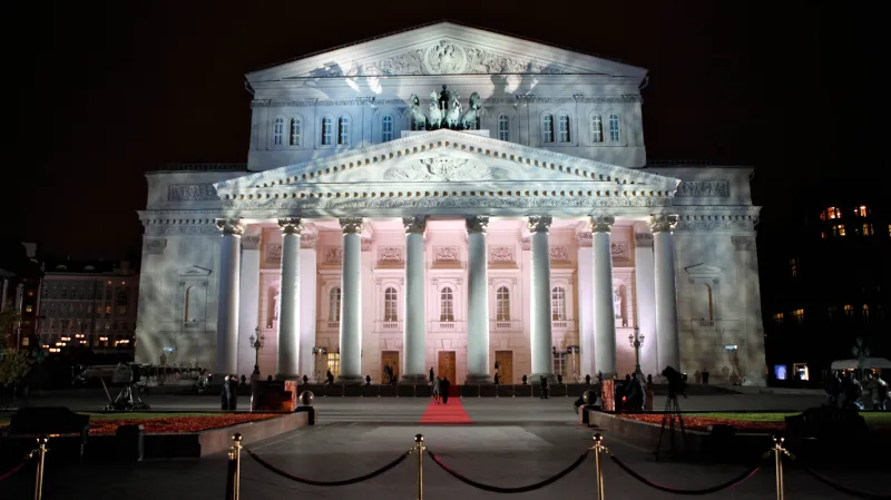 Velké divadlo (Bolšoj těatr) v Moskvě