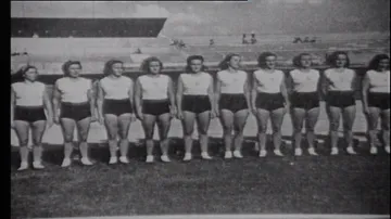 Londýnská zlatá gymnastická sestava z roku 1948