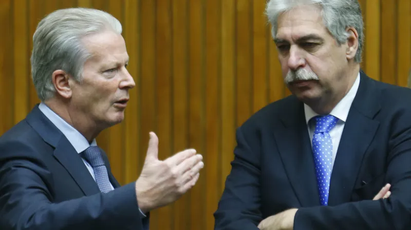 Mitterlehner s ministrem financí Schellingem