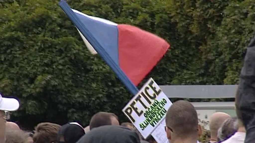 Protesty na Šluknovsku