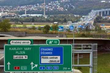 Praha a Středočeský kraj chtějí urychlení dostavby Pražského okruhu. Jedenáct let práce stojí