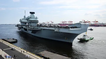 Britská letadlová loď HMS Prince of Wales