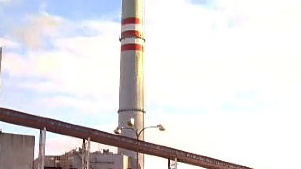 Komín elektrárny Prunéřov