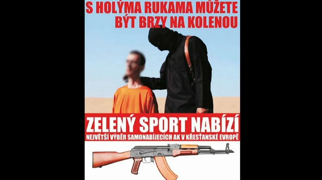 Reklama Martina Rudolfa ve Střelecké revue