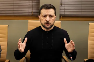 Zelenskyj chce dosáhnout jednoty s USA