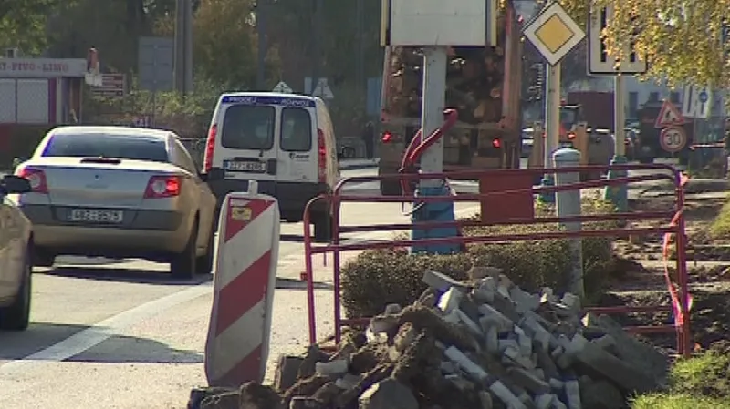 Oprava chodníků v Břeclavi