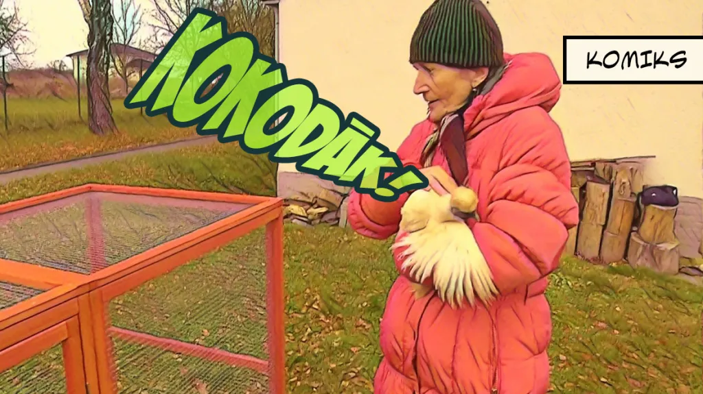 Terapeutické slepice pro seniory