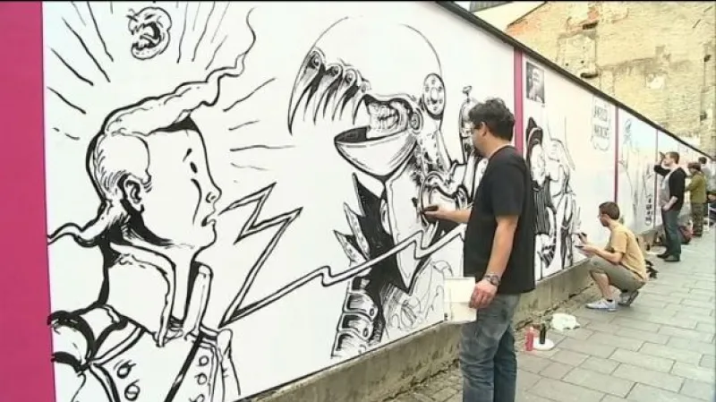 Happening doplnil výstavu z díla Káji Saudka