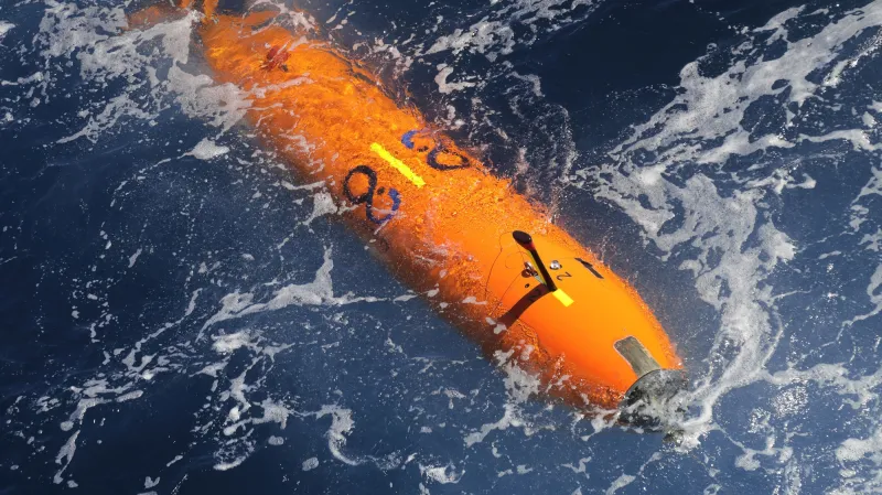 Dron, který se potopil k vraku USS Nevada