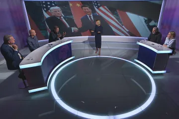 Hosté Událostí, komentářů týdne probrali návštěvu Trumpa v Číně