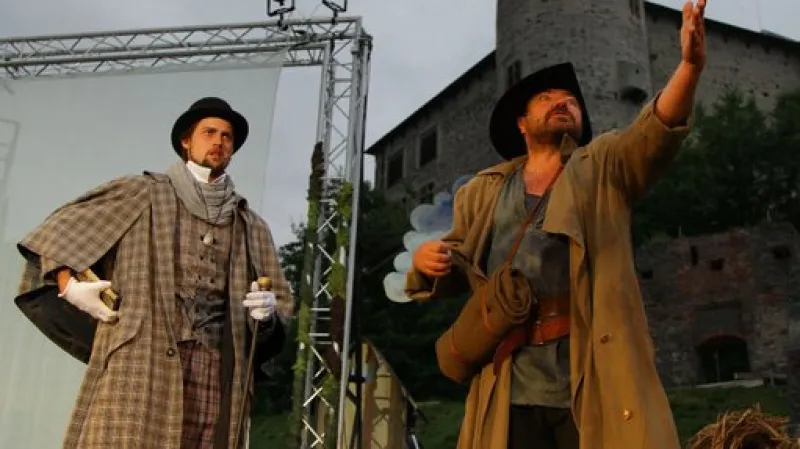 Tajemný hrad v Karpatech