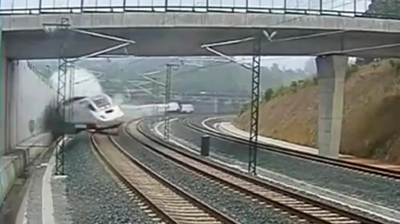 Železniční neštěstí ve Španělsku