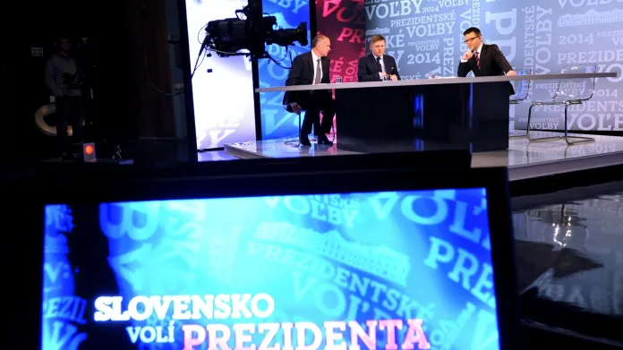 Debata kandidátů na slovenského prezidenta