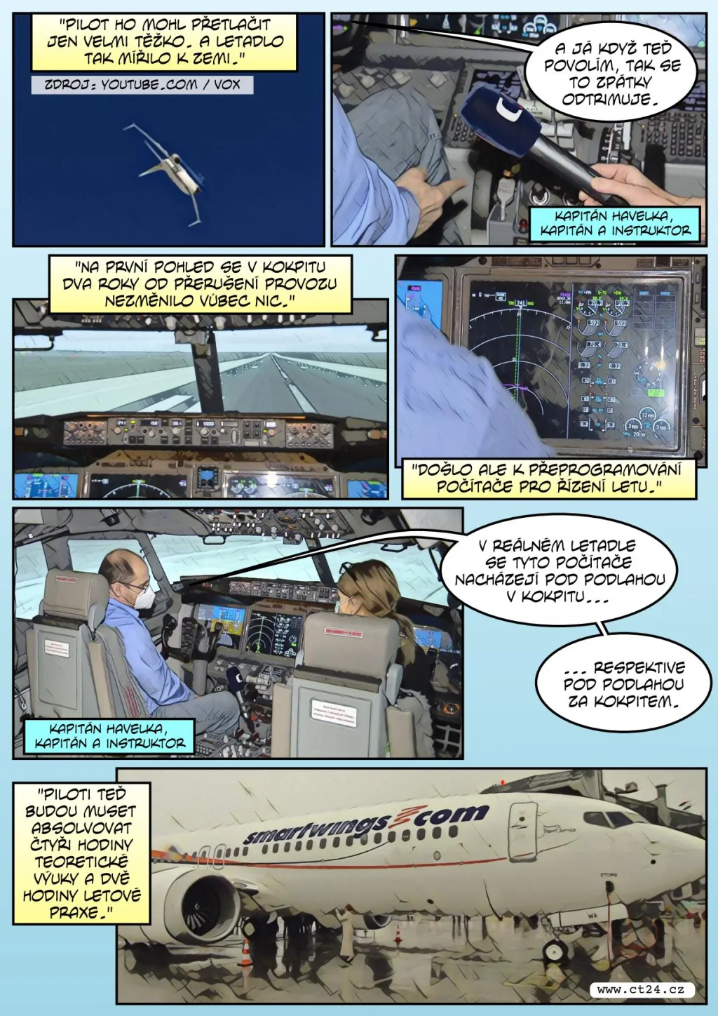 Simulátor pro výcvik pilotů