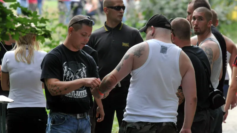 Návštěvníci koncertu