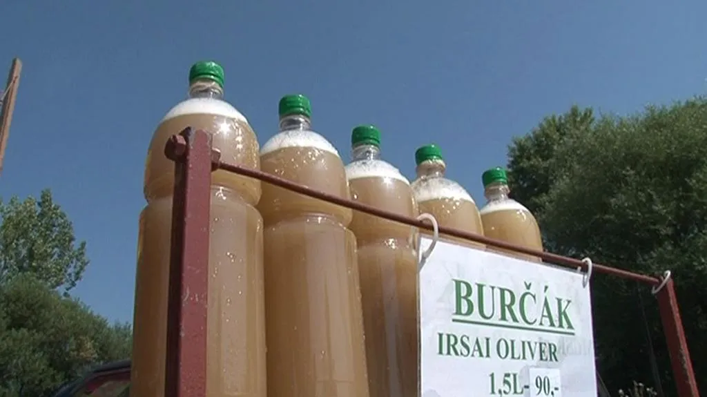 Prodej burčáku