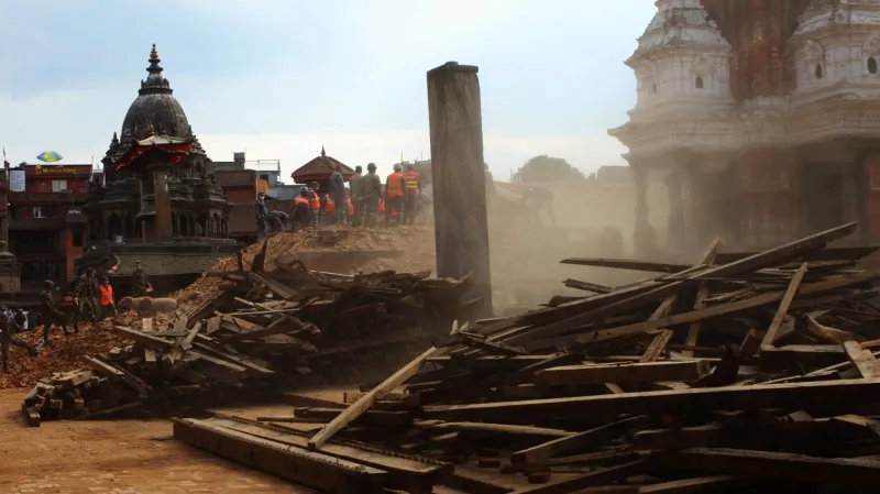 Následky zemětřesení v Nepálu