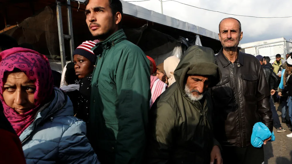 Migranti v Řecku