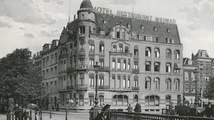 Hotel Weimar v Rotterdamu srovnalo se zemí bombardování během 2. světové války