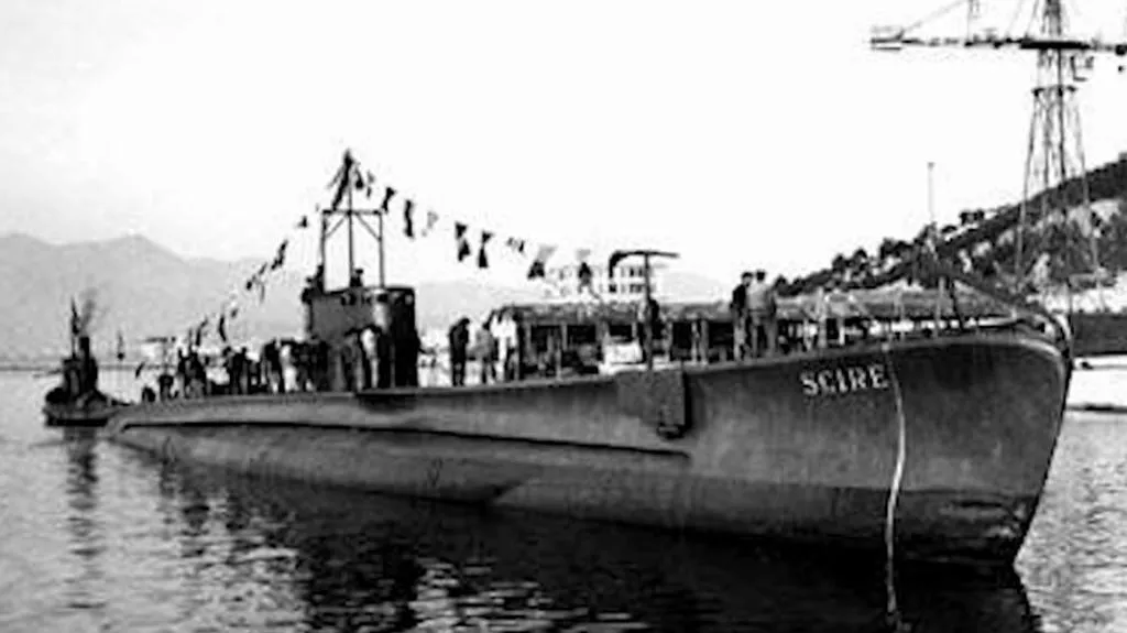 Ponorka Sciré v době největší slávy