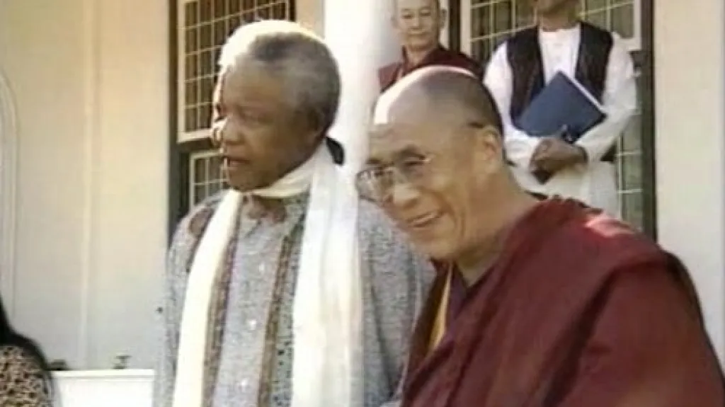 Nelson Mandela a dalajlama