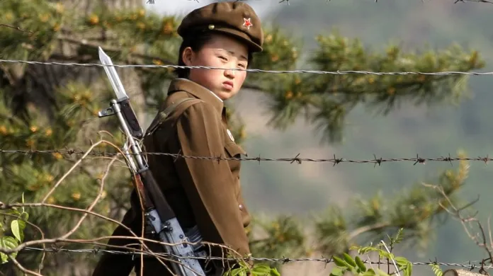 Severokorejská vojačka