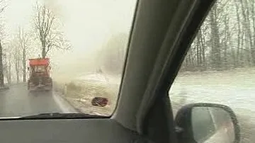 Zima na českých silnicích
