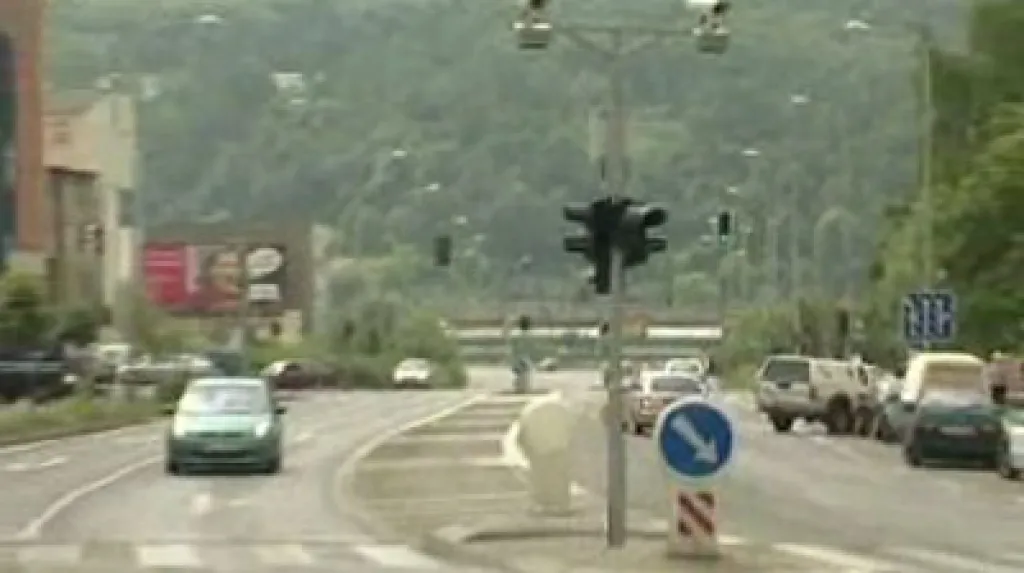 Radar na křižovatce