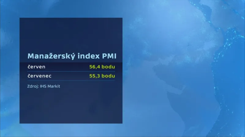 Index PMi v červnu a červenci 2017