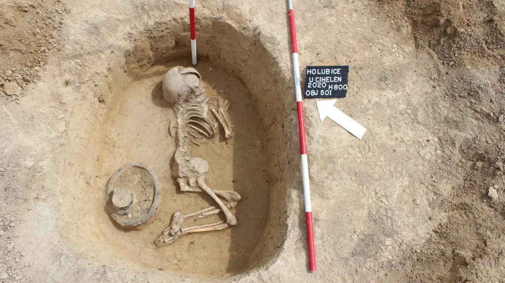 Archeologický průzkum u Holubic na Vyškovsku