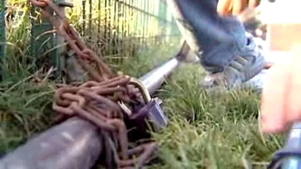 Zabezpečení branky