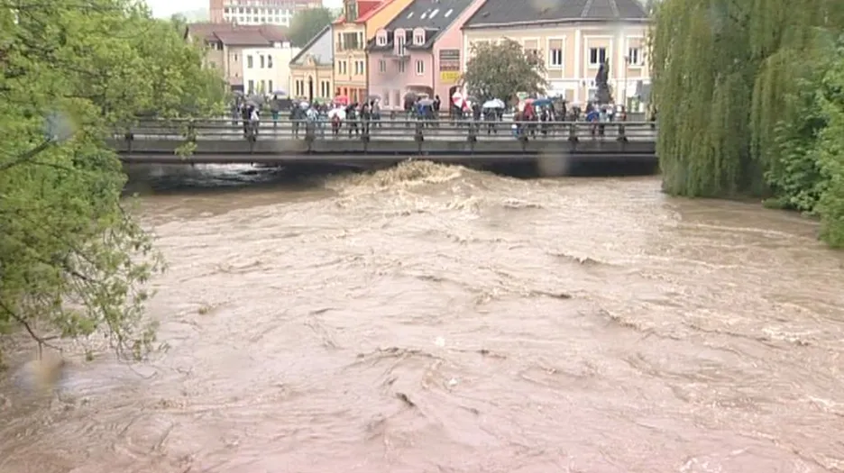 Povodeň ve Valašském Meziříčí