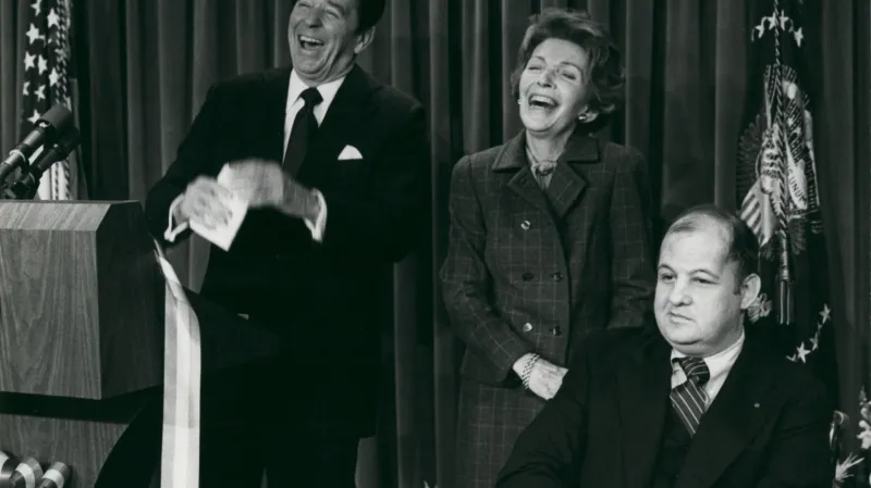 James Brady s americkým prezidentem