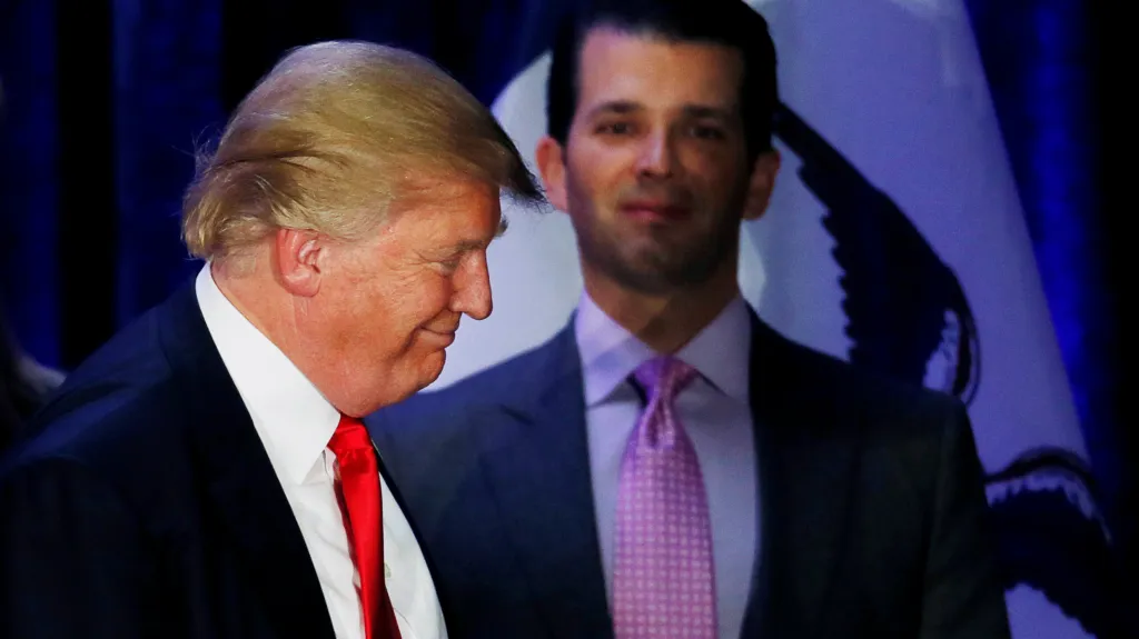 Donald Trump Junior s prezidentem