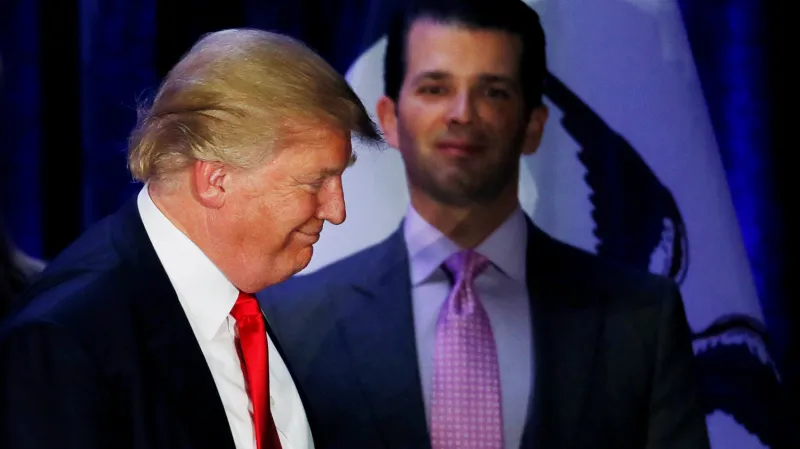 Donald Trump Junior s prezidentem