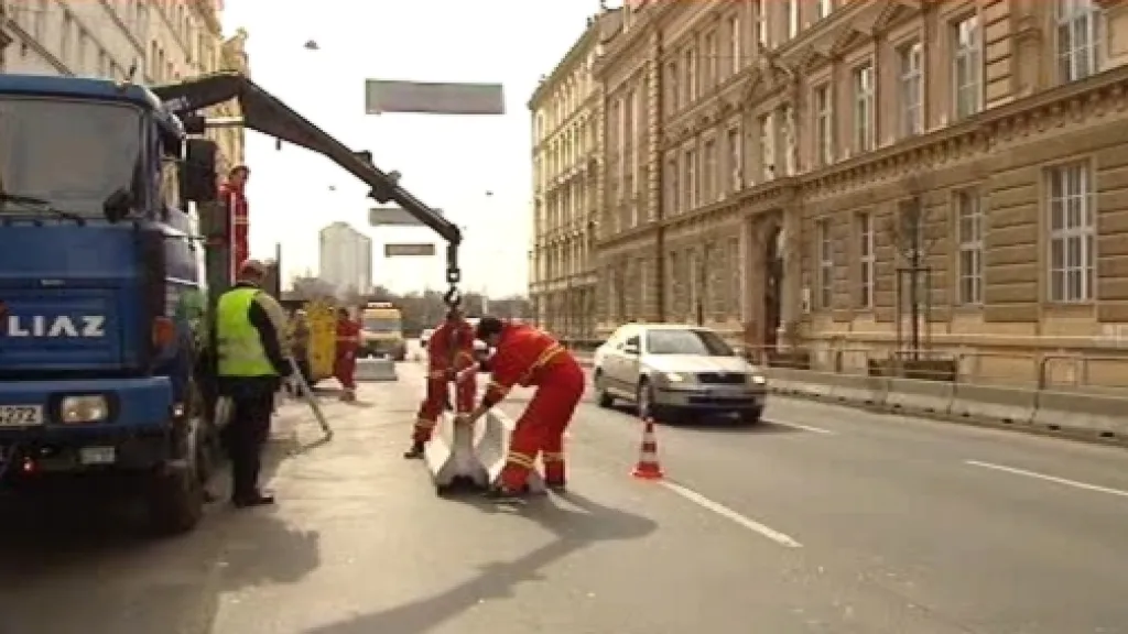 Omezení provozu v Legerově