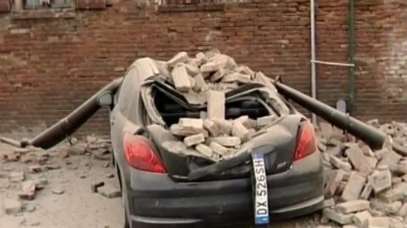 Následky zemětřesení v Itálii