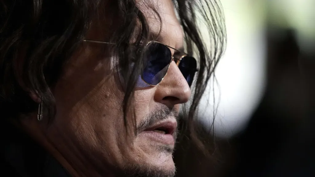 Johnny Depp na 55. filmovém festivalu v Karlových Varech