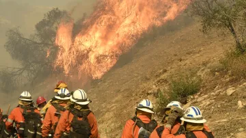 Požár Woolsey v Kalifornii