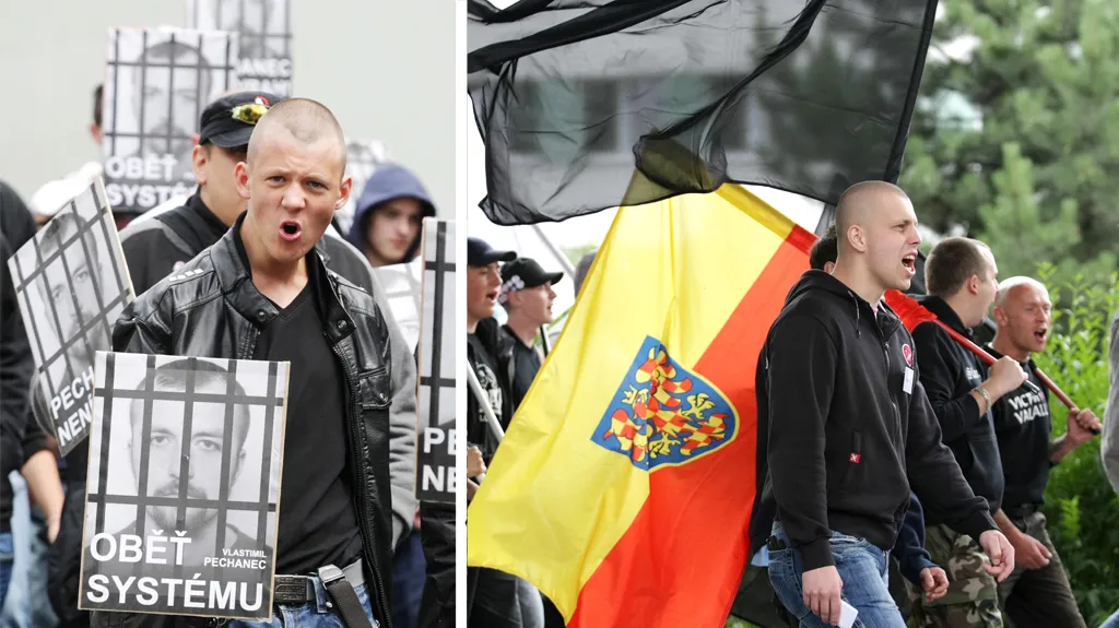 Pochod extremistů ve Svitavách