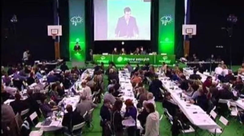 Kandidátský projev Ondřeje Lišky na kongresu SZ