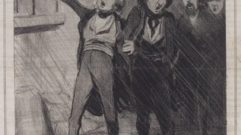 Šarivari v ulicích Paříže