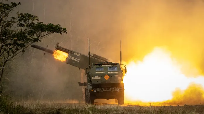 Systém HIMARS během cvičení americké a filipínské armády