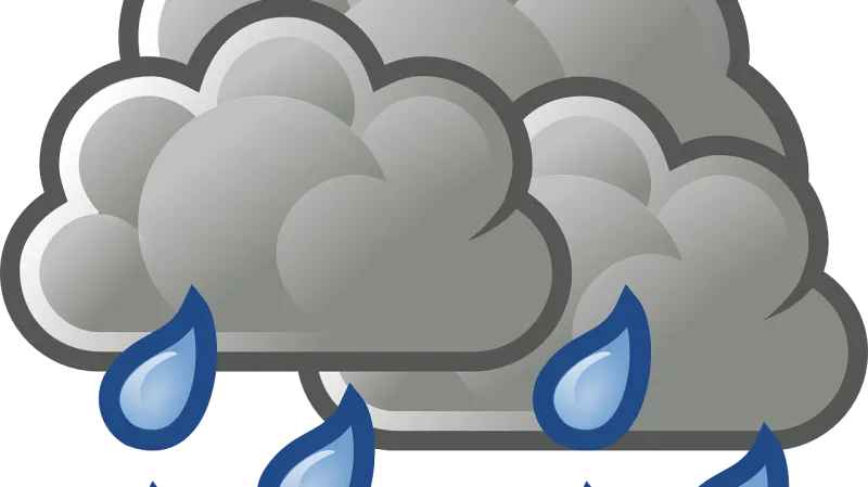 Takhle dešťové kapky nevypadají