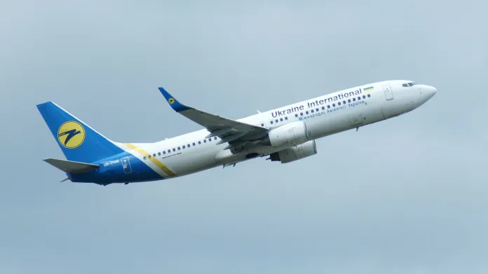 Boeing 737 společnosti Ukraine International